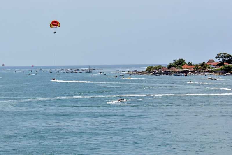 Parasailing in Jimbaran