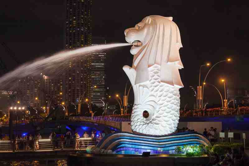 Merlion Statue