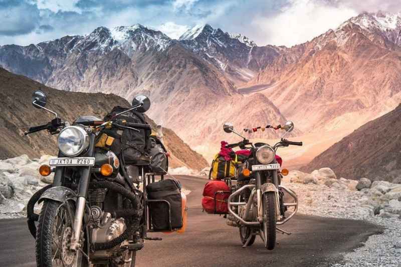 leh ladakh bike trip